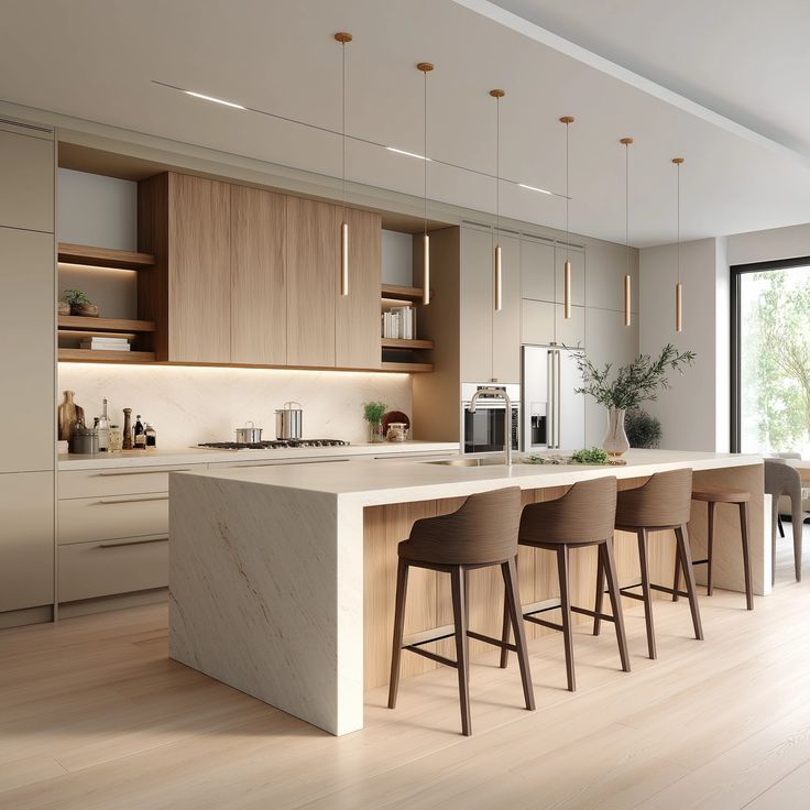 Cocina a medida premium fabricada por DOMION en Buenos Aires
